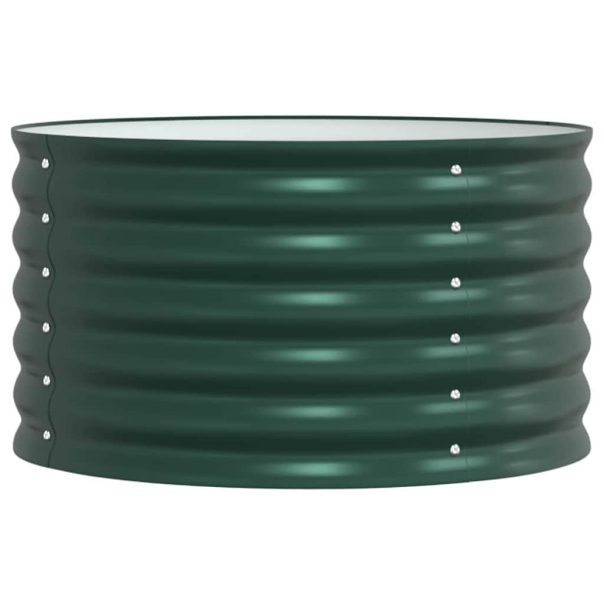 vidaXL Ανεβασμένο Κρεβάτι Πράσινο 80 x 80 x 44 cm Ατσάλι