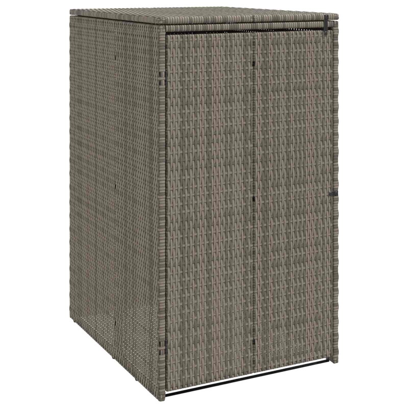 vidaXL Κουτί Κάδου Σκύλου Γκρι 65 x 80 x 115 εκ. Πολυαιθυλένιο