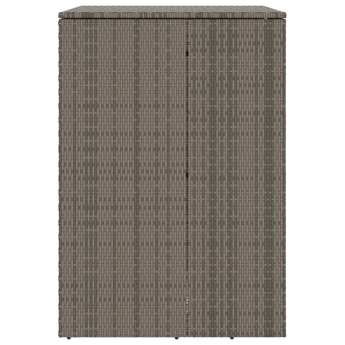 vidaXL Κουτί Κάδου Σκύλου Γκρι 65 x 80 x 115 εκ. Πολυαιθυλένιο