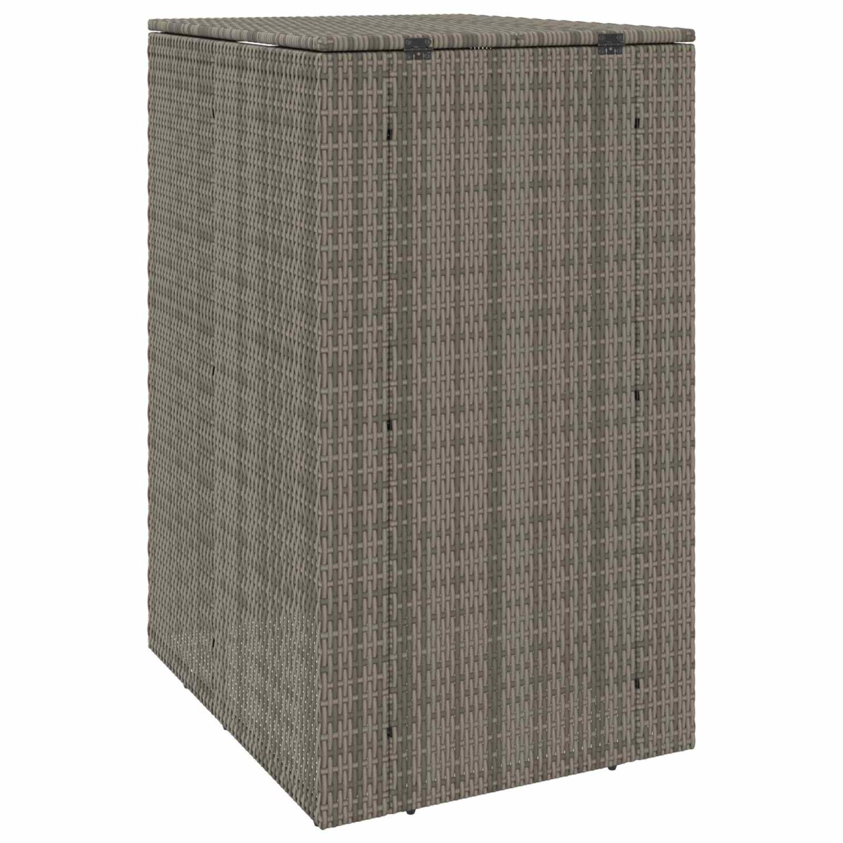 vidaXL Κουτί Κάδου Σκύλου Γκρι 65 x 80 x 115 εκ. Πολυαιθυλένιο