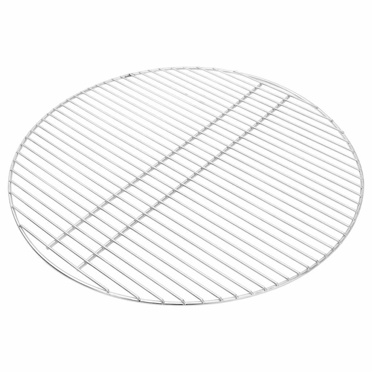 vidaXL Σχάρα μπάρμπεκιου Ασημί 60 x 60 cm Ανοξείδωτο ατσάλι