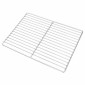 vidaXL Σχάρα ψησίματος Ασημί 40 x 30 cm Ανοξείδωτο ατσάλι