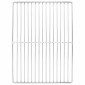 vidaXL Σχάρα ψησίματος Ασημί 40 x 30 cm Ανοξείδωτο ατσάλι