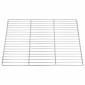 vidaXL Σχάρα ψησίματος Ασημί 50 x 35 cm Ανοξείδωτο ατσάλι