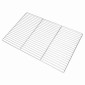 vidaXL Σχάρα ψησίματος Ασημί 60 x 40 cm Ανοξείδωτο ατσάλι