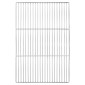 vidaXL Σχάρα ψησίματος Ασημί 60 x 40 cm Ανοξείδωτο ατσάλι