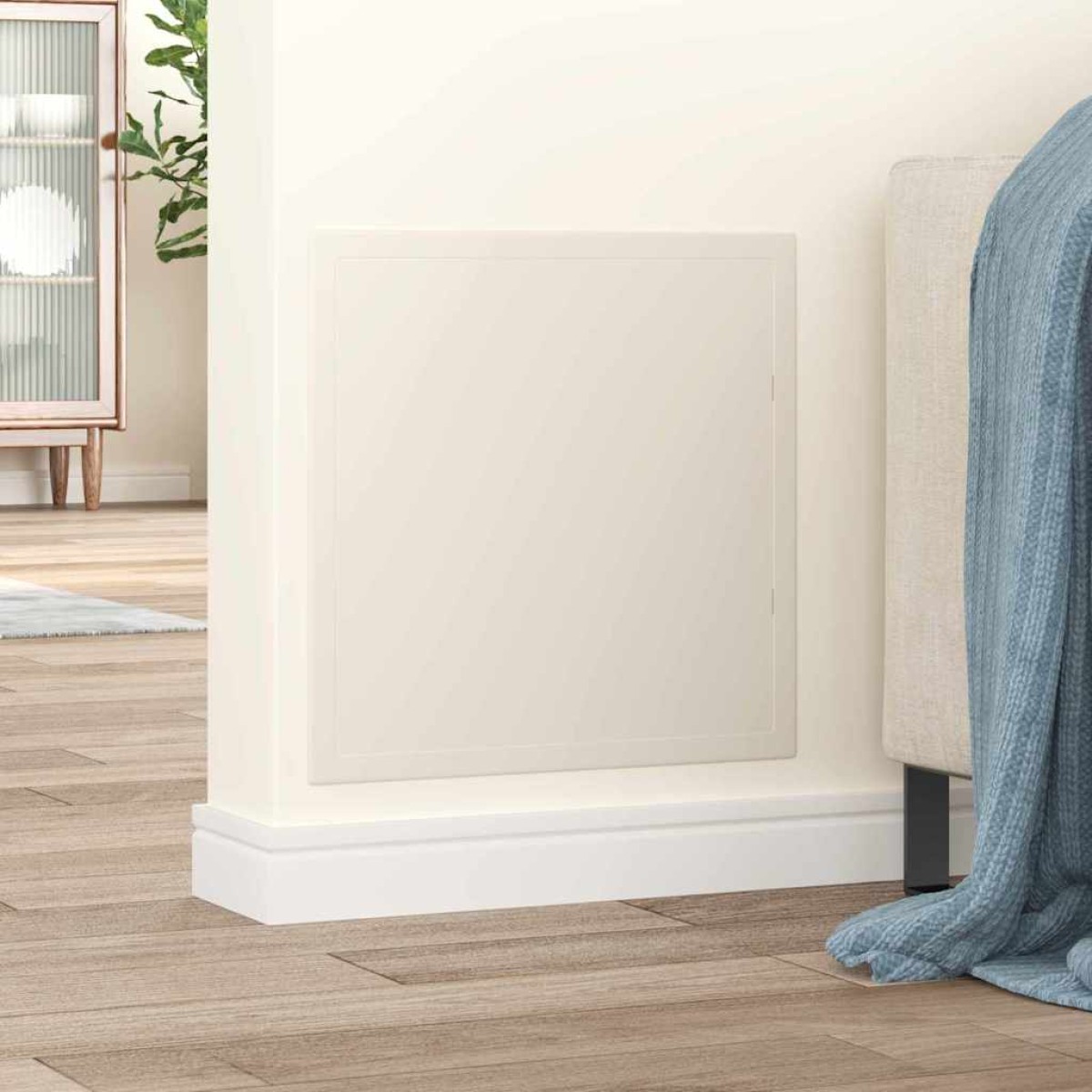 vidaXL Πίνακες Πρόσβασης Λευκό 40 x 40 cm ΑΒΣ Πλαστικό