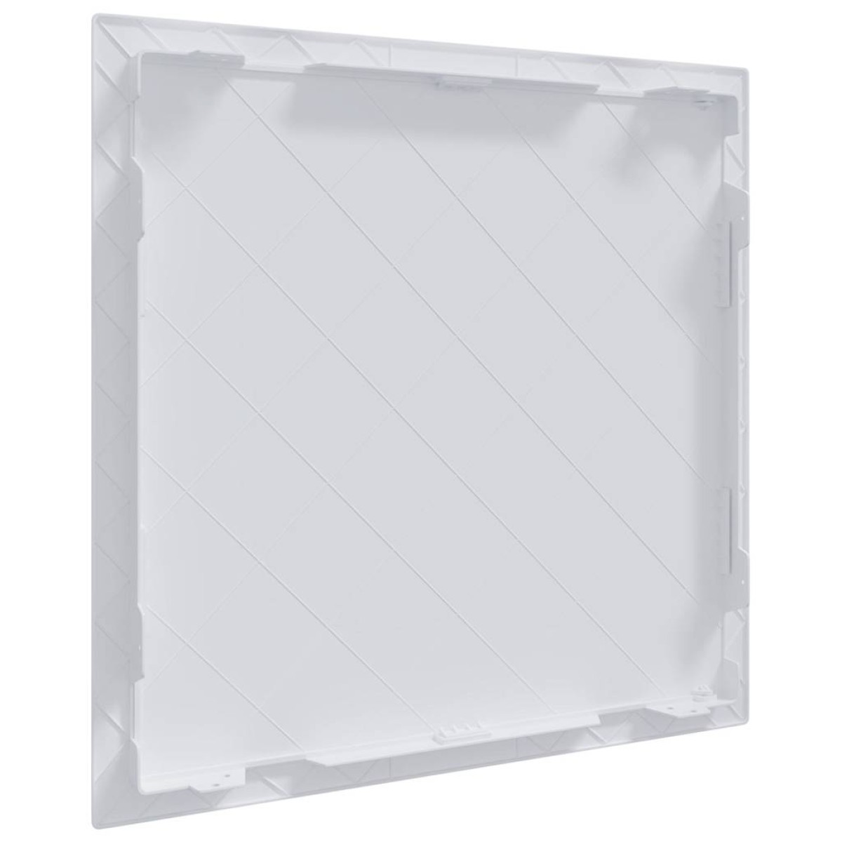 vidaXL Πίνακες Πρόσβασης Λευκό 40 x 40 cm ΑΒΣ Πλαστικό