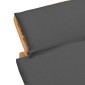 vidaXL Καλοκαιρινή Ξαπλώστρα Καφέ 198 x 55 x 58,5 εκ Στερεό Ξύλο Τίκ