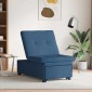 vidaXL Καναπές Κρεβάτι Μπλε 194 x 50 x 82 εκ. ύφασμα