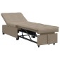 vidaXL Καναπές Κρεβάτι Taupe 194 x 67 x 82 εκ Μικροΐνες