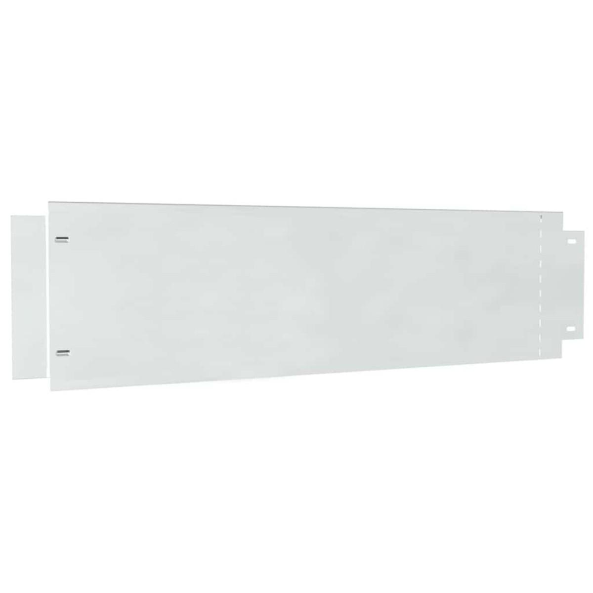 vidaXL Περιγράμματα γκαζόν 5 τμχ. 100 x 25 x 0,07 εκ. Ασημί