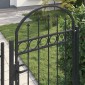 vidaXL Στύλος Περιφράξεων ASSEN 200 x 88 x 14 εκ Ατσάλι Κλειδώσιμο