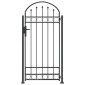 vidaXL Στύλος Περιφράξεων ASSEN 200 x 88 x 14 εκ. Ατσάλι Κλειδώσιμο