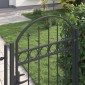 vidaXL Πύλη Φράχτη ASSEN 100 x 175 cm Γκρι Κλειδώσιμο