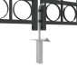vidaXL Πύλη Φράχτη ASSEN 301 x 200 εκ. Ατσάλι Γκρι Κλειδώσιμο