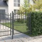 vidaXL Πύλη Φράχτη με Ακίδες EMMEN 125 x 100 εκ