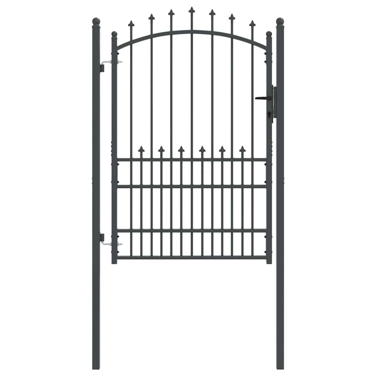 vidaXL Πύλη Φράχτη με Ακίδες EMMEN 170 x 100 εκ.
