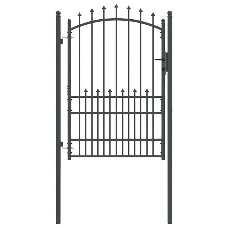 vidaXL Πύλη Φράχτη με Ακίδες EMMEN 170 x 100 εκ.