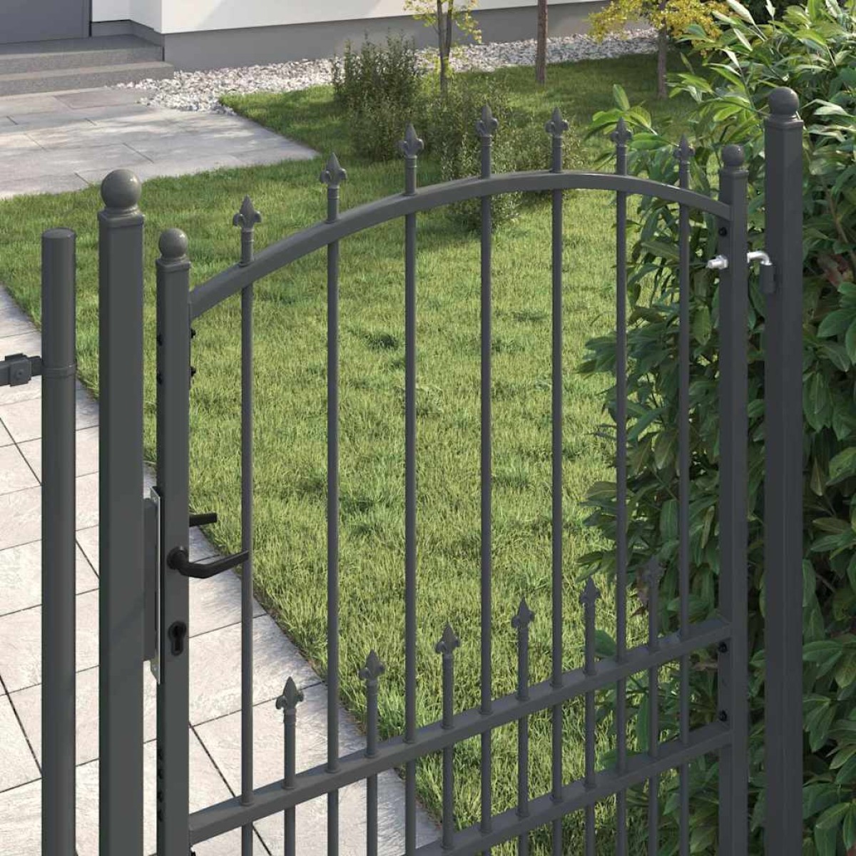 vidaXL Πύλη Φράχτη με Ακίδες EMMEN 200 x 100 cm