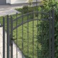 vidaXL Πύλη Φράχτη με Στρογγυλή Κορυφή KAMPEN 103 x 175 cm Κλειδώσιμο