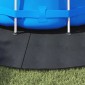 vidaXL Εδαφοκάλυψη Πισίνας Μαύρο Ø 458 cm Μη Υφαμένο Ύφασμα