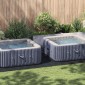 vidaXL Εδαφοκάλυψη Πισίνας Μαύρο 500 x 250 x 0,1 εκ Μη Υφαμένο Ύφασμα