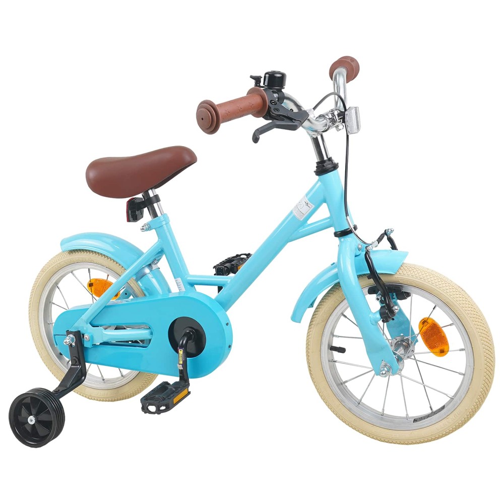 vidaXL Παιδικό Ποδήλατο 12 ίντσες για παιδιά 2-4 ετών Γαλάζιο