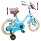 vidaXL Παιδικό Ποδήλατο 12 ίντσες για παιδιά 2-4 ετών Γαλάζιο