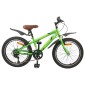 vidaXL Παιδικό Ποδήλατο 24 ίντσες 6-Speed για 8-12 ετών Πράσινο