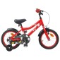 vidaXL Παιδικό Ποδήλατο 16 ίντσες για 4-6 ετών Κόκκινο