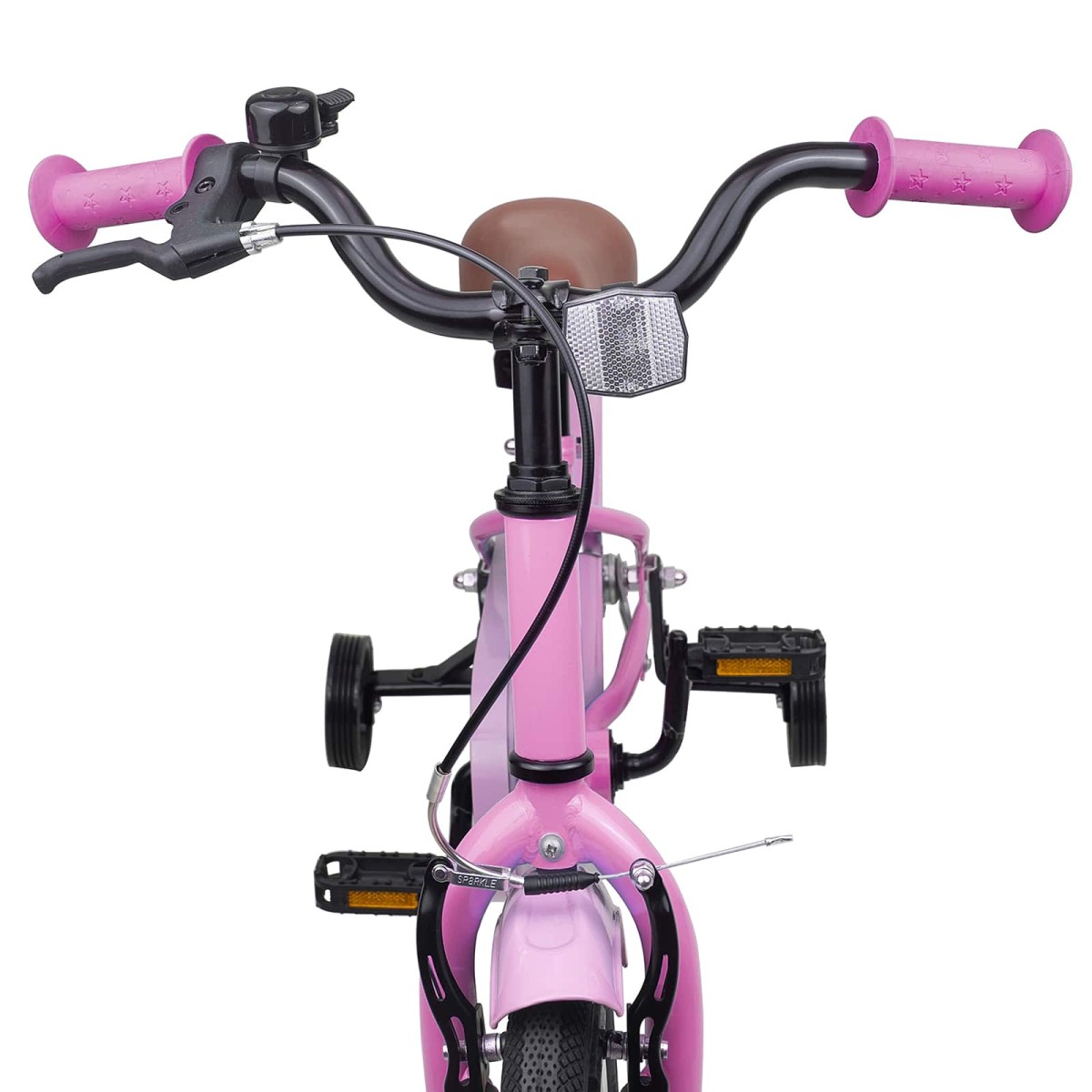 vidaXL Παιδικό Ποδήλατο 12 ίντσες για παιδιά 2-4 ετών Απαλό Ροζ