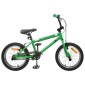 vidaXL BMX Ποδήλατο 20 ίντσες για πάνω από 9 ετών Πράσινο