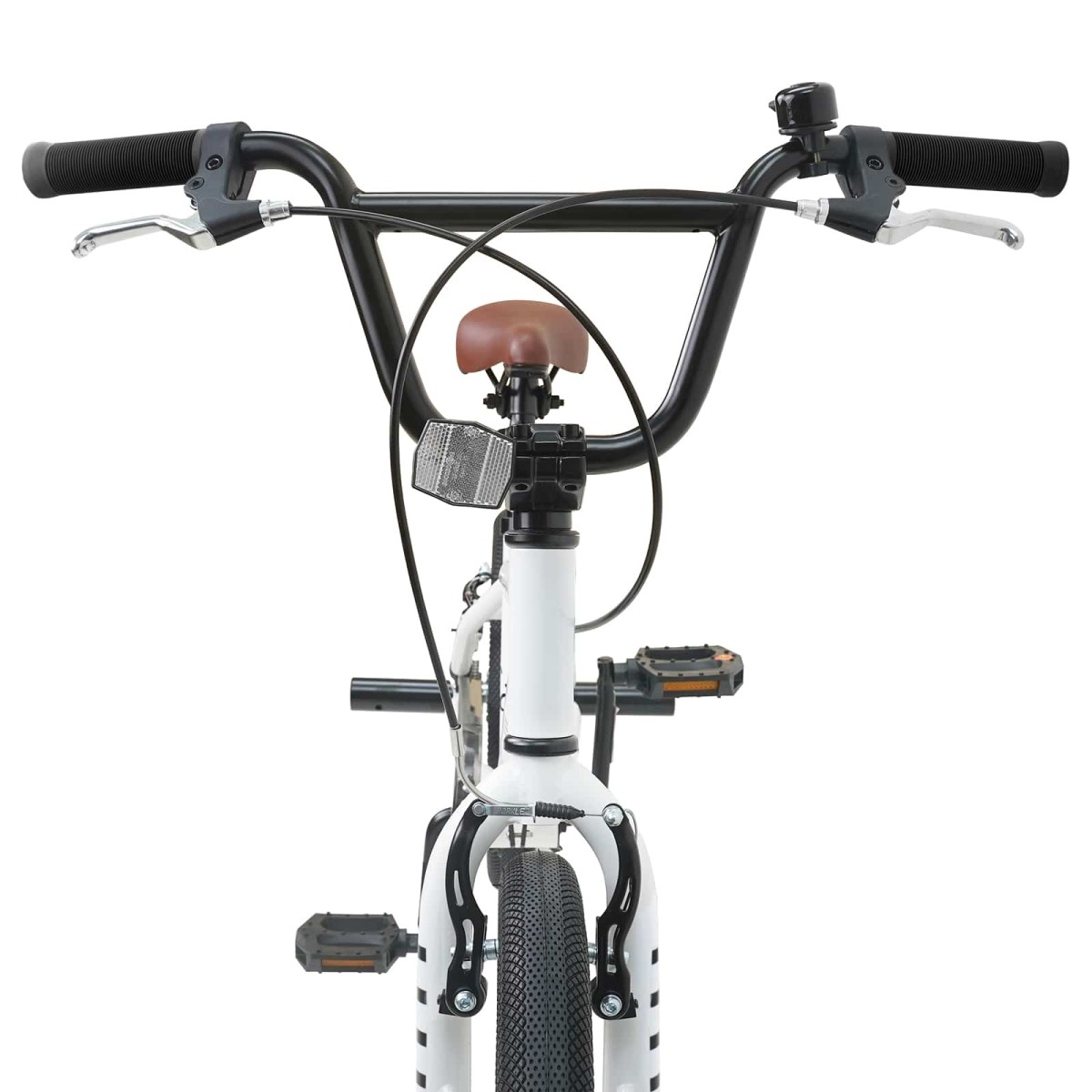 vidaXL BMX Ποδήλατο 16 ίντσες για παιδιά 5-8 ετών Λευκό