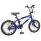 vidaXL BMX Ποδήλατο 16 ίντσες για παιδιά 5-8 ετών Σκούρο Μπλε