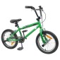 vidaXL BMX Ποδήλατο 16 ίντσες για παιδιά 5-8 ετών Πράσινο