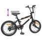vidaXL BMX Ποδήλατο 16 ίντσες για παιδιά 5-8 ετών Μαύρο