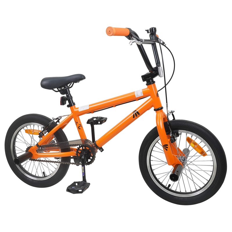 vidaXL BMX Ποδήλατο 20 ίντσες για πάνω από 9 ετών Πορτοκαλί