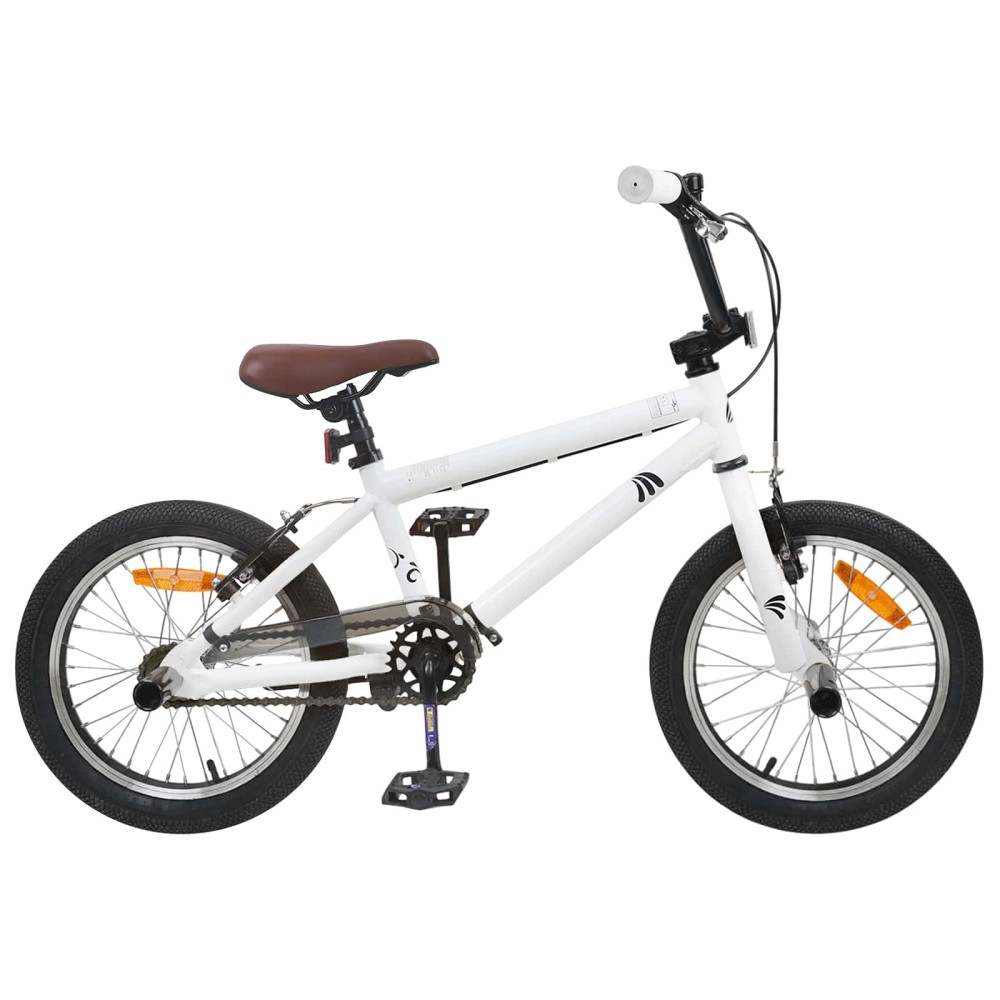 vidaXL BMX Ποδήλατο 20 ίντσες για πάνω από 9 ετών Λευκό