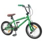 vidaXL BMX Ποδήλατο 18 ίντσες για 7-10 ετών Πράσινο