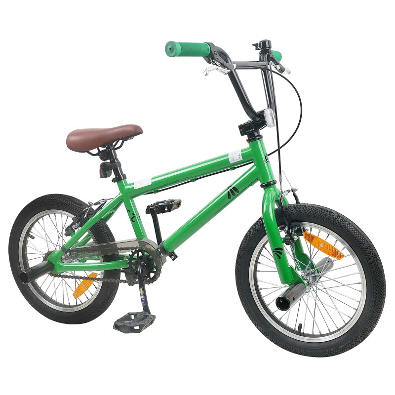 vidaXL BMX Ποδήλατο 20 ίντσες για πάνω από 9 ετών Πράσινο