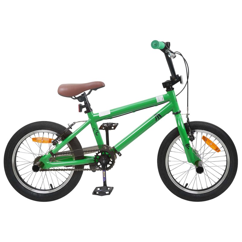 vidaXL BMX Ποδήλατο 20 ίντσες για πάνω από 9 ετών Πράσινο