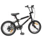 vidaXL BMX Ποδήλατο 20 ίντσες για 9 ετών Μαύρο