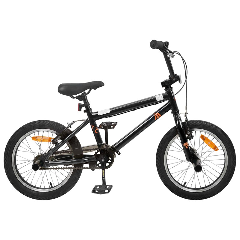 vidaXL BMX Ποδήλατο 20 ίντσες για 9 ετών Μαύρο