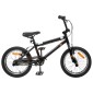 vidaXL BMX Ποδήλατο 20 ίντσες για 9 ετών Μαύρο