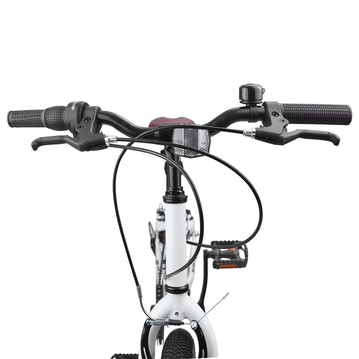 vidaXL Ορεινό Ποδήλατο 20 ίντσες 6-Speed για παιδιά 5-8 ετών Λευκό