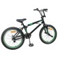 vidaXL BMX Ποδήλατο 20 ίντσες για πάνω από 9 ετών Μαύρο