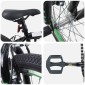 vidaXL BMX Ποδήλατο 20 ίντσες για πάνω από 9 ετών Μαύρο