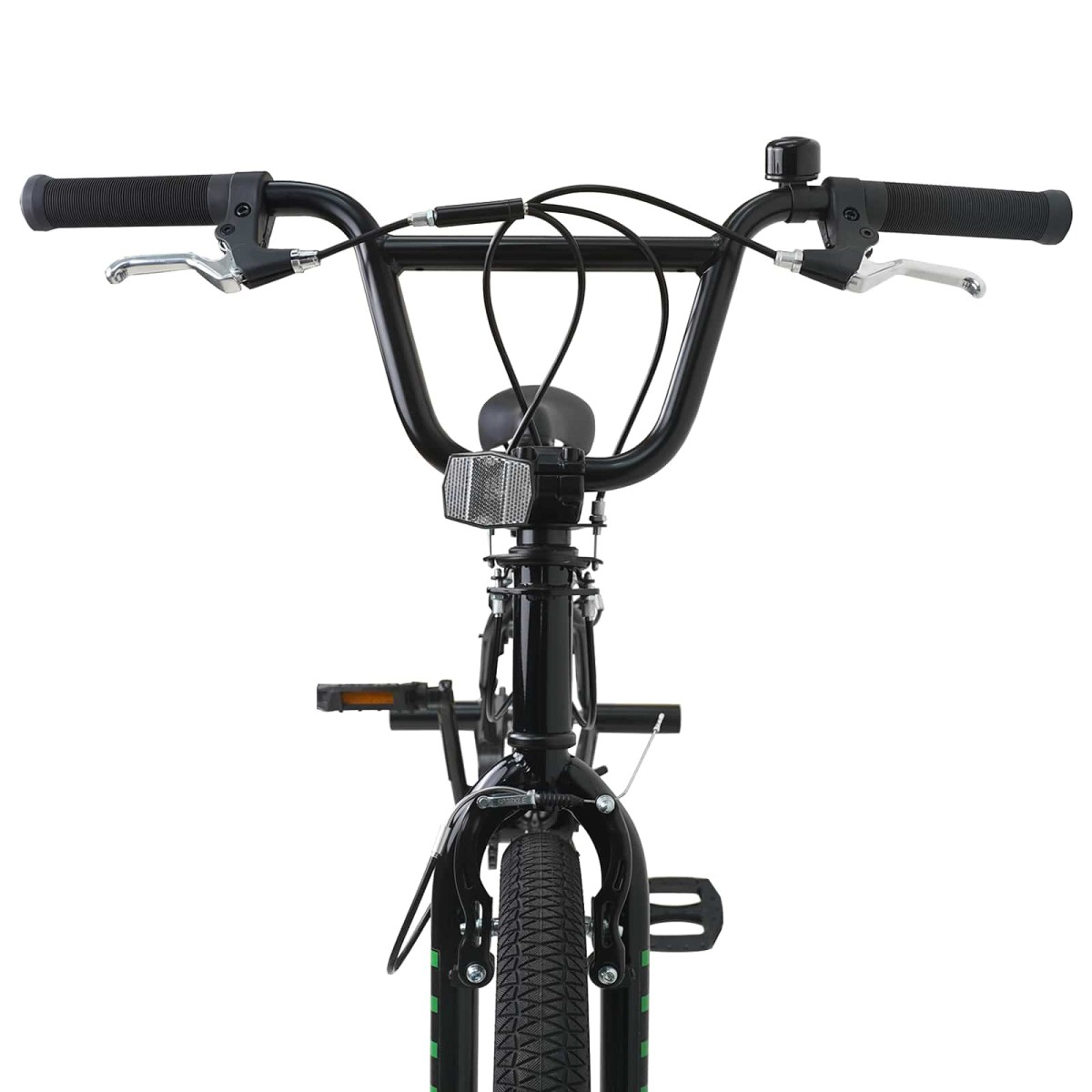 vidaXL BMX Ποδήλατο 20 ίντσες για πάνω από 9 ετών Μαύρο