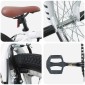 vidaXL BMX Ποδήλατο 20 ίντσες για πάνω από 9 ετών Λευκό